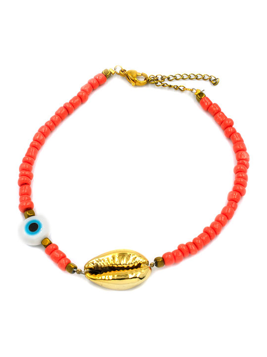 Βραχιόλι Ποδιού Awear Maui Orange