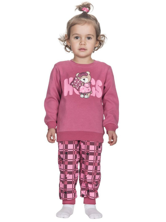 Dreams by Joyce Pijama pentru copii De iarnă Pink