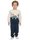 Dreams by Joyce Pijama pentru copii Beige-dark Blue