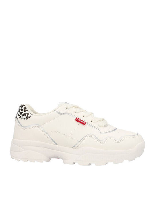 Levi's Детски маратонки Low Бял