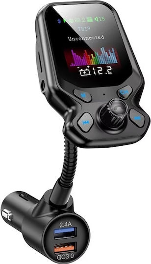FM Transmitter Αυτοκινήτου με Bluetooth / USB / AUX