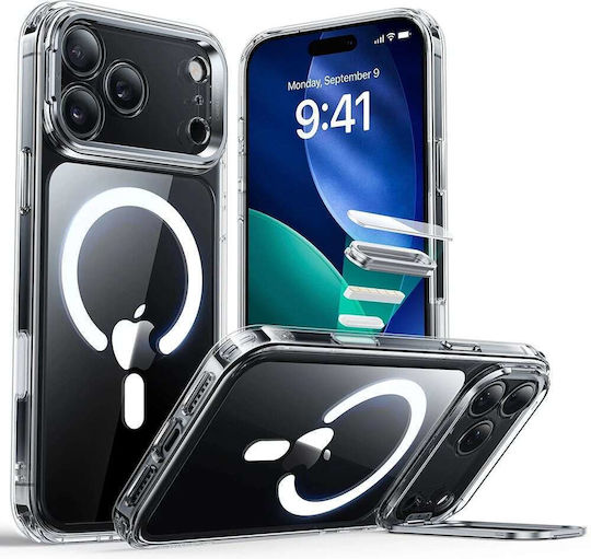 ESR Classic Hybrid Halolock Kickstand Back Cover Metalic Transparent (iPhone 18 Pro Max / 17 Pro Max)