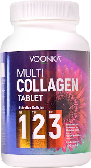 Voonka Multi Collagen с Хиалуронова киселина 90 табове