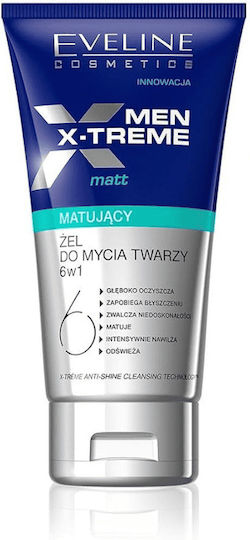 Eveline Men X-Treme Gel Καθαρισμού Προσώπου 150ml