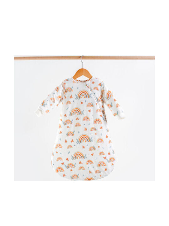 abo Autumn Baby Sleeping Bag Rainbow & Leaves