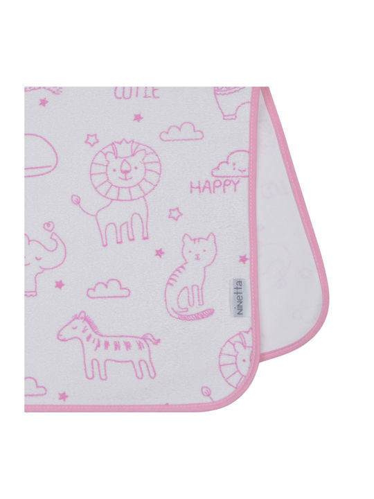 Ninetta Bebe Changing Pad Pink 45x65cm.
