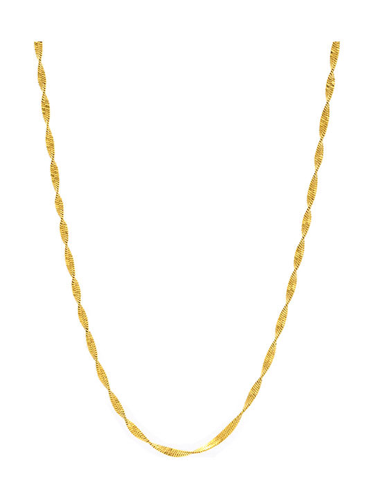Women's Necklace Chain Stainless Steel Awear Devan Gold