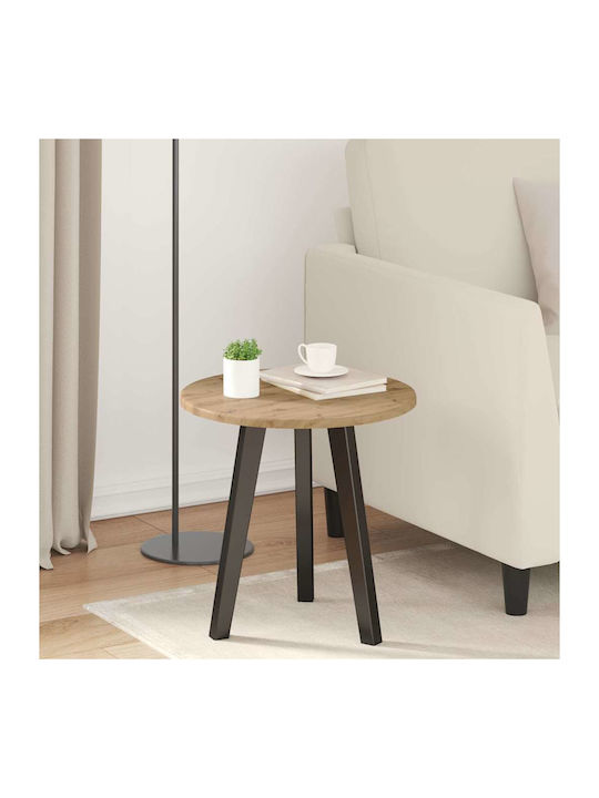 vidaXL Round Table Surface made of Particleboard Oak 40x40x1.5cm 880390 1pcs