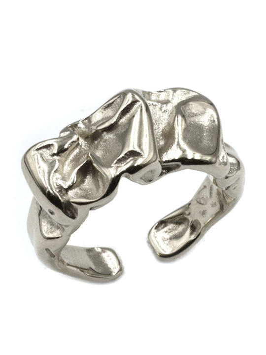 Δαχτυλίδι Ανοιχτό Ανοξείδωτο Ατσάλι Awear Sage Silver