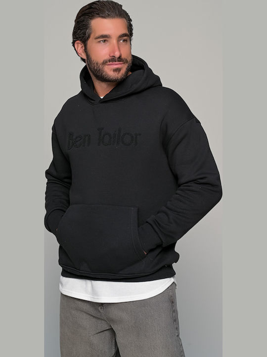 Ben Tailor Brand One Суитшърт с Качулка Black