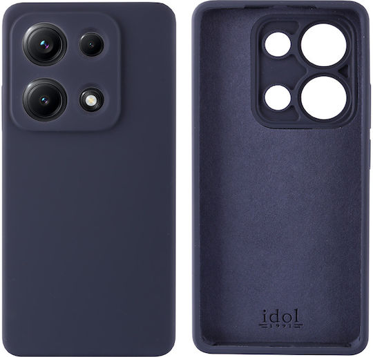 Idol 1991 Velvet Elite Задна Корица Силикон Водоустойчива Синя (Redmi Note 14S)