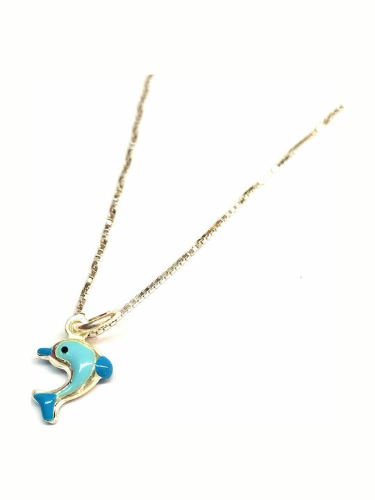 Amalfi Accessories Kinderhalskette aus Silber mit Kette Gds-5787