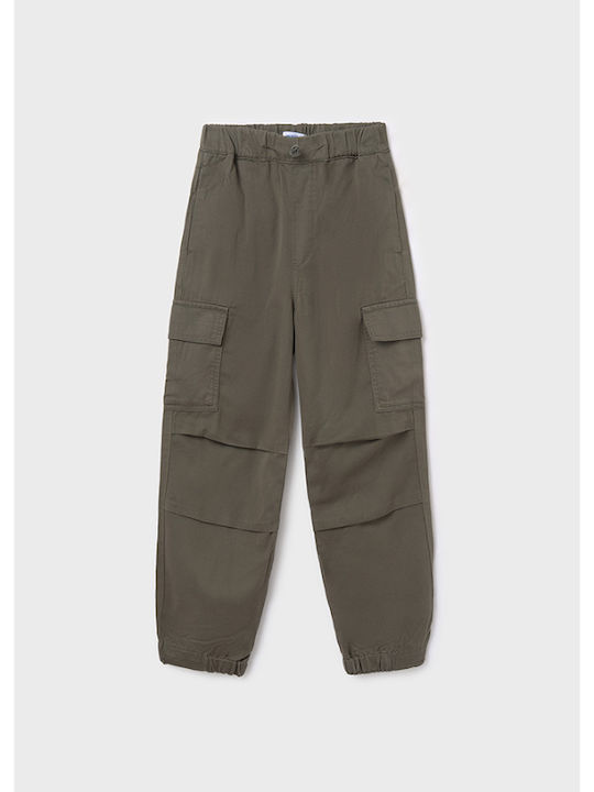 Mayoral Pantaloni Cargo din Material Textil pen...