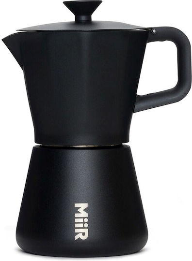 Miir New Standard Moka Pot 300ml Black Knife