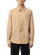 Mechanical Langärmlig Hemd Khaki