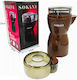 Sokany Electric Coffee Grinder for 100gr Beans Brown