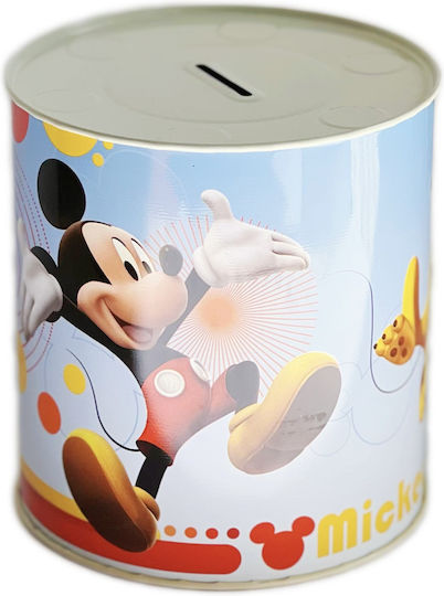 Mickey Mouse Κουμπαράς Μεταλλικος 13.5*14.5cm 00035-3