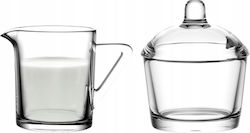 Altom Set Cană pentru lapte & Zaharniță de Servire Sticlă Transparent 1buc Altom Set Cană pentru lapte & Zaharniță de Servire Sticlă Transparent 1buc
