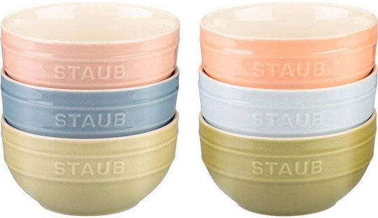 Staub Μπωλ Σερβιρίσματος Στρογγυλό Κεραμικό 6τμχ