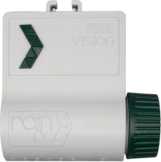 Rain Rain Manhole Irrigation Programmer Battery 6 Stops 1 Output