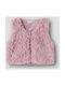 Kinderpelz Ärmellos Burnished Lilac