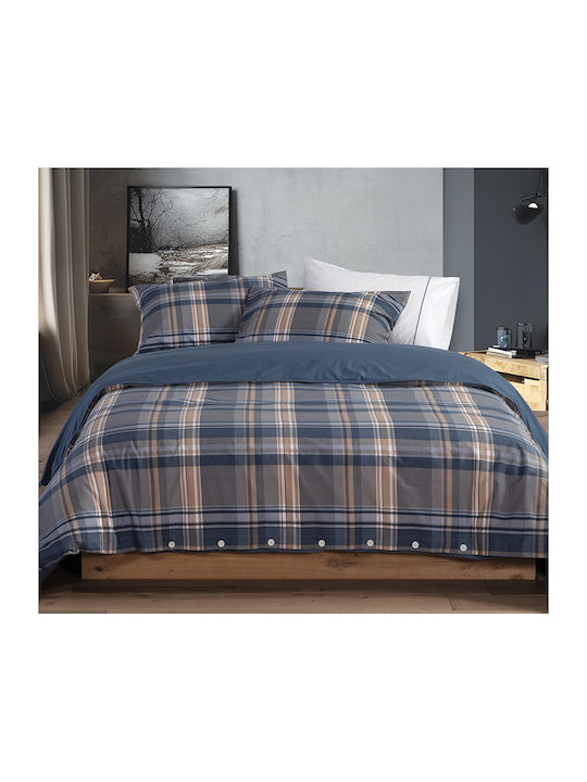 Nef-Nef Homeware Сет Чаршафи 270x280см. Nautica Деним 4бр