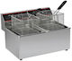 Krobe Fryer Electrică Double Capacity 2x8lt