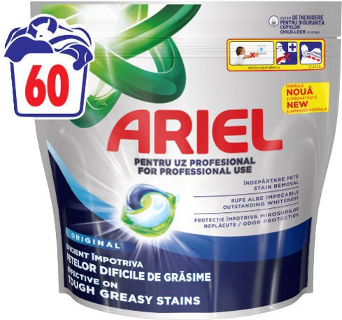 Ariel Laundry Detergent 60 Capsules