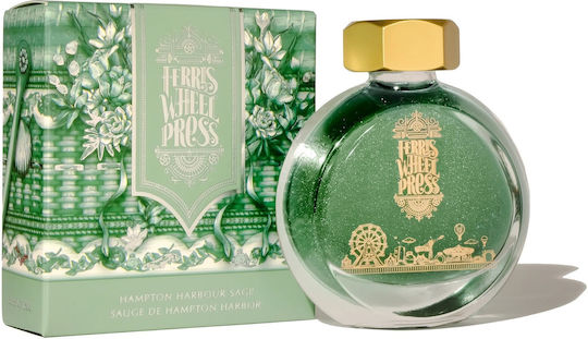 Ferris Wheel Press Replacement Ink for Fountain Pen Green 38ml