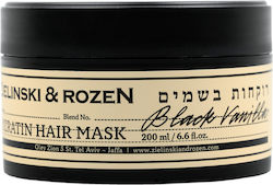 Keratin Hair Mask Black Vanilla 200ml