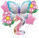 Anniversary Balloon Set Numbers Made Aluminum F...
