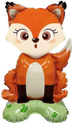 Metalized Foil Balloon Flippy Mini Animal Figures Fox Model Birthday Theme 35x61 Cm Individual Packaging Straw Included Air Helium Inflation Multicolor Metalized Foil Balloon Flippy Mini Animal Figures Fox Model Birthday Theme 35x61 Cm Individual Packaging Straw Included Air Helium Inflation Multicolor