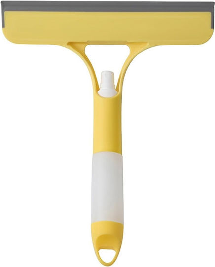 Răzuitor De Curățare 3 În 1 Flippy Multifuncțional Pentru Casă Și Mașină Sticlă Pulverizatoare Răzuitor Din Silicon Burete 21,5 X 25,7 Cm Galben