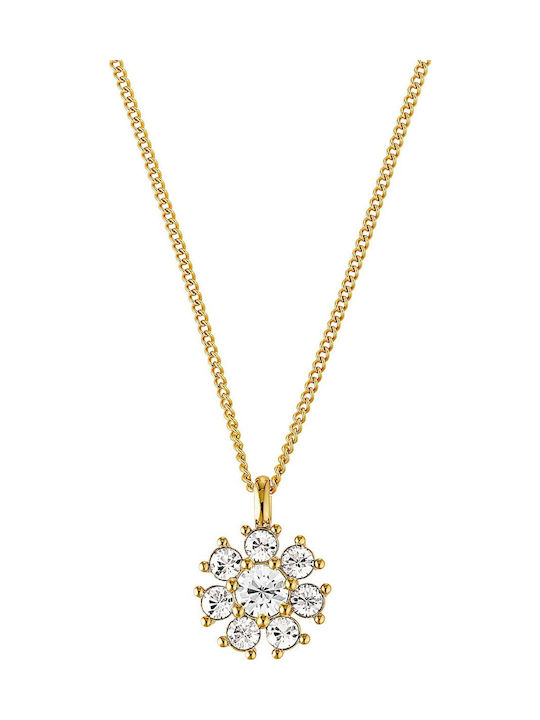 Dyrberg/Kern Charm Rosette aus Vergoldet Stahl