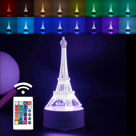 Διακοσμητικό Φωτιστικό LED 3D Illusion 3εκ.