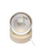 Dekorative Lampe Crystal Ball Weiß