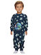 Dreams by Joyce Kids Nightwear Winter Dark Blue Dino