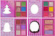 Set 4 Palete Machiaj Kevin Coco Christmas Jingle 21 Culori 27.3 X 20.8 X 2.4 Cm