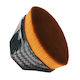 Flat Kabuki Brush Foundation Flippy Black 6x3.8x4.2 Cm Protective Case