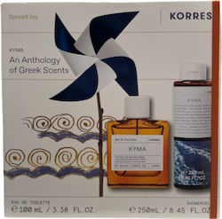 Korres Kyma Ανδρικό Σετ με Eau de Toilette