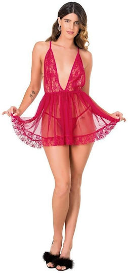 Women's Baby Doll String Moongirl Elektra Burgundy