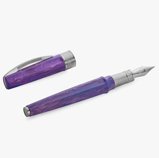 Visconti Mirage Πένα Γραφής Μωβ με Μπλε Μελάνι