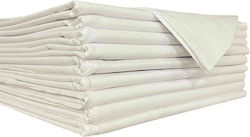 Decotelia 20 Stück Hotel Bettlaken King Weiß Angepasst 50% Baumwolle 160 Tc 280x270 Decotelia 20 Stück Hotel Bettlaken King Weiß Angepasst 50% Baumwolle 160 Tc 280x270