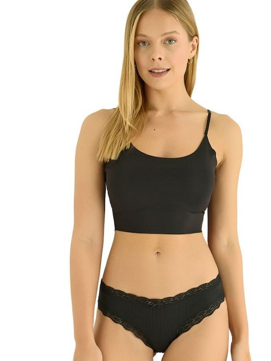 Vanilya Secret Damen Boxer Black