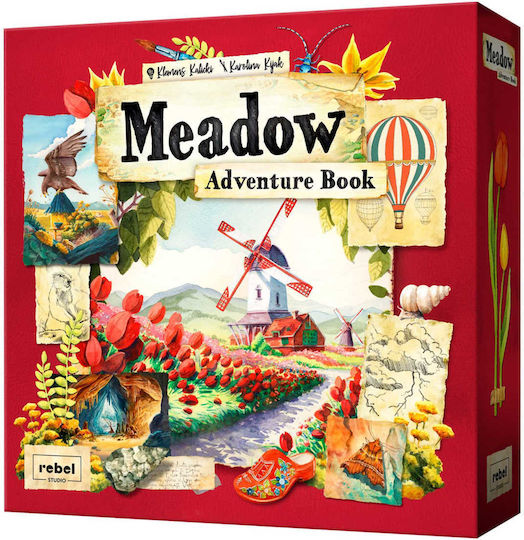 Game Expansion Meadow Adventure Book for 1-4 Players 10+ Years Old REMEA11EN (EN) Rebel Games