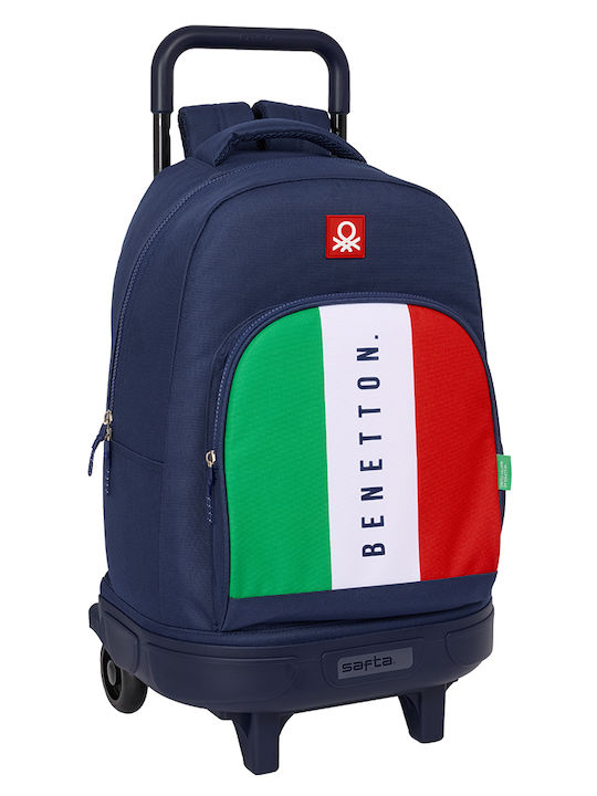 Safta Schulranzen Trolley Blau