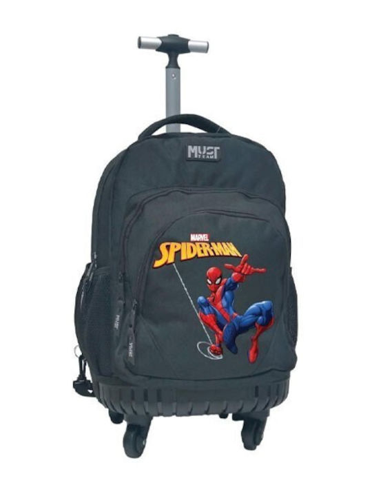 3 Water Bottle Holders School Bag Trolley Black 31 x 24 x 45cm