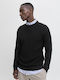 Langarm-Pullover Black