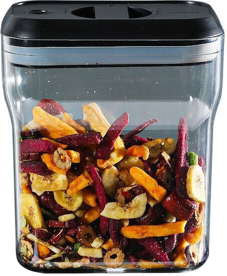 Getreideglas mit Kunststoffdeckel Transparent 2000ml