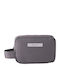 Flippy Kulturbeutel Griff Wasserdichtes Material 16 X 11 X 7 Cm Grau